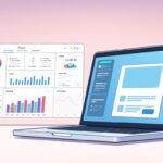 Campaign Monitor Review: Powerful Email Marketing Tool 3 a detailed digital illustration of a professional email marketing software application. in the foreground, a sleek and modern email marketing dashboard with interactive charts, data visualizations, and intuitive controls. in the middle ground, a laptop screen displaying an email campaign with a clean, responsive design. in the background, a subtle gradient or abstract pattern that suggests a technology or digital theme. the overall composition conveys a sense of efficiency, organization, and the power of data-driven email marketing. the lighting is soft and evenly distributed, with a touch of directional lighting to add depth and dimension. the camera angle is slightly elevated to provide an overview of the entire scene.