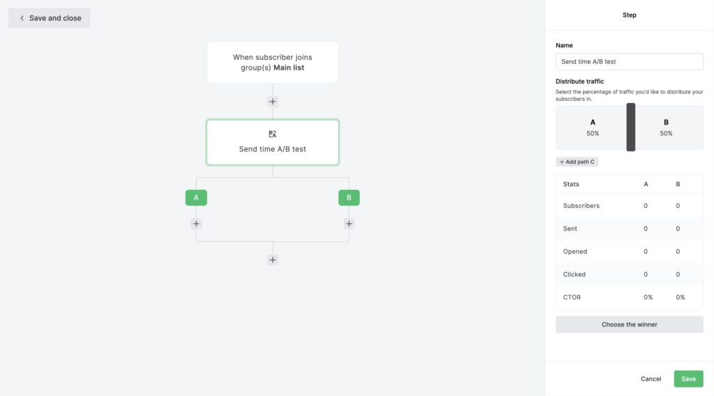 MailerLite Review: Affordable Email Marketing Without Compromise 11 ab test automations min Copy