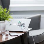 MailerLite Review: Affordable Email Marketing Without Compromise 22 Laptop on desk with Mailerlite logo